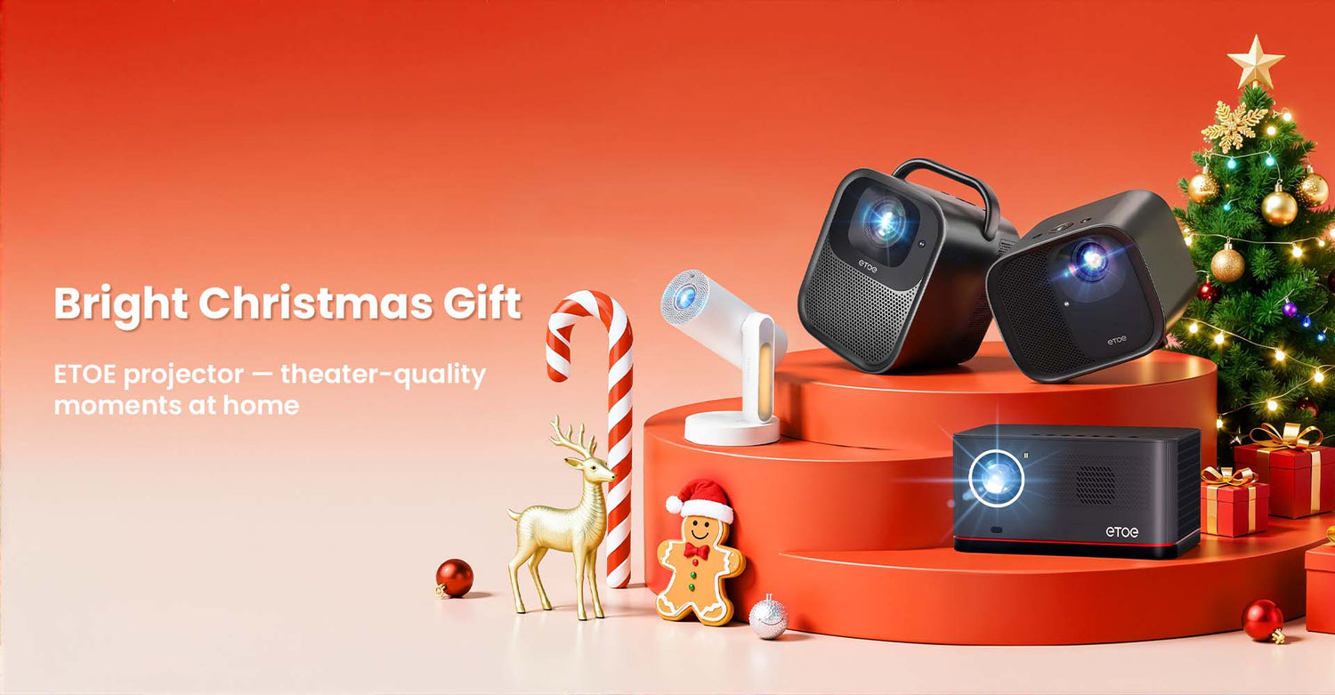 Struggling with Christmas Gifts? ETOE Projectors Are Movie Fans’ Dream Pick