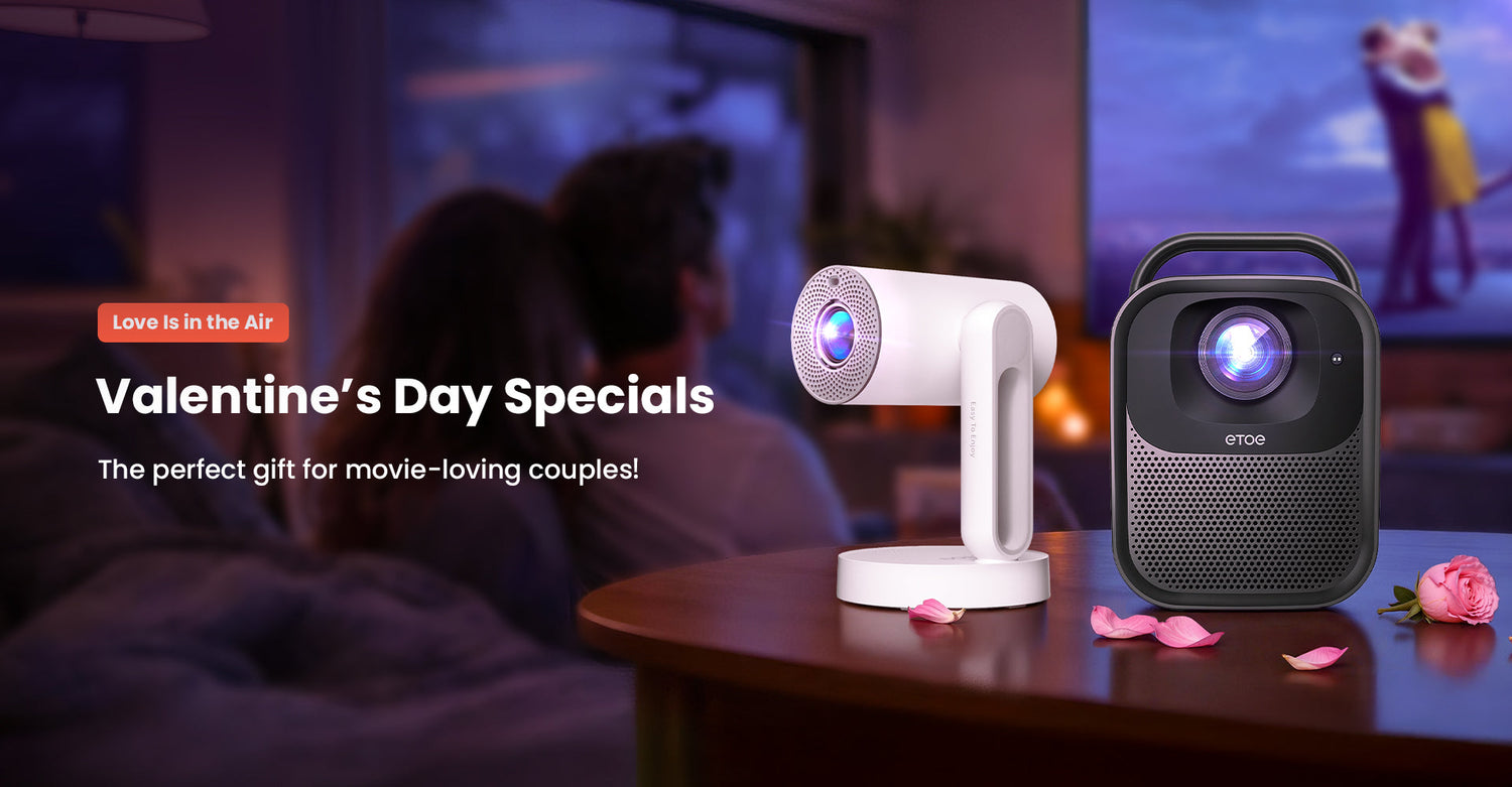 Best Valentine’s Day Gift: ETOE Smart Projector Home Cinema