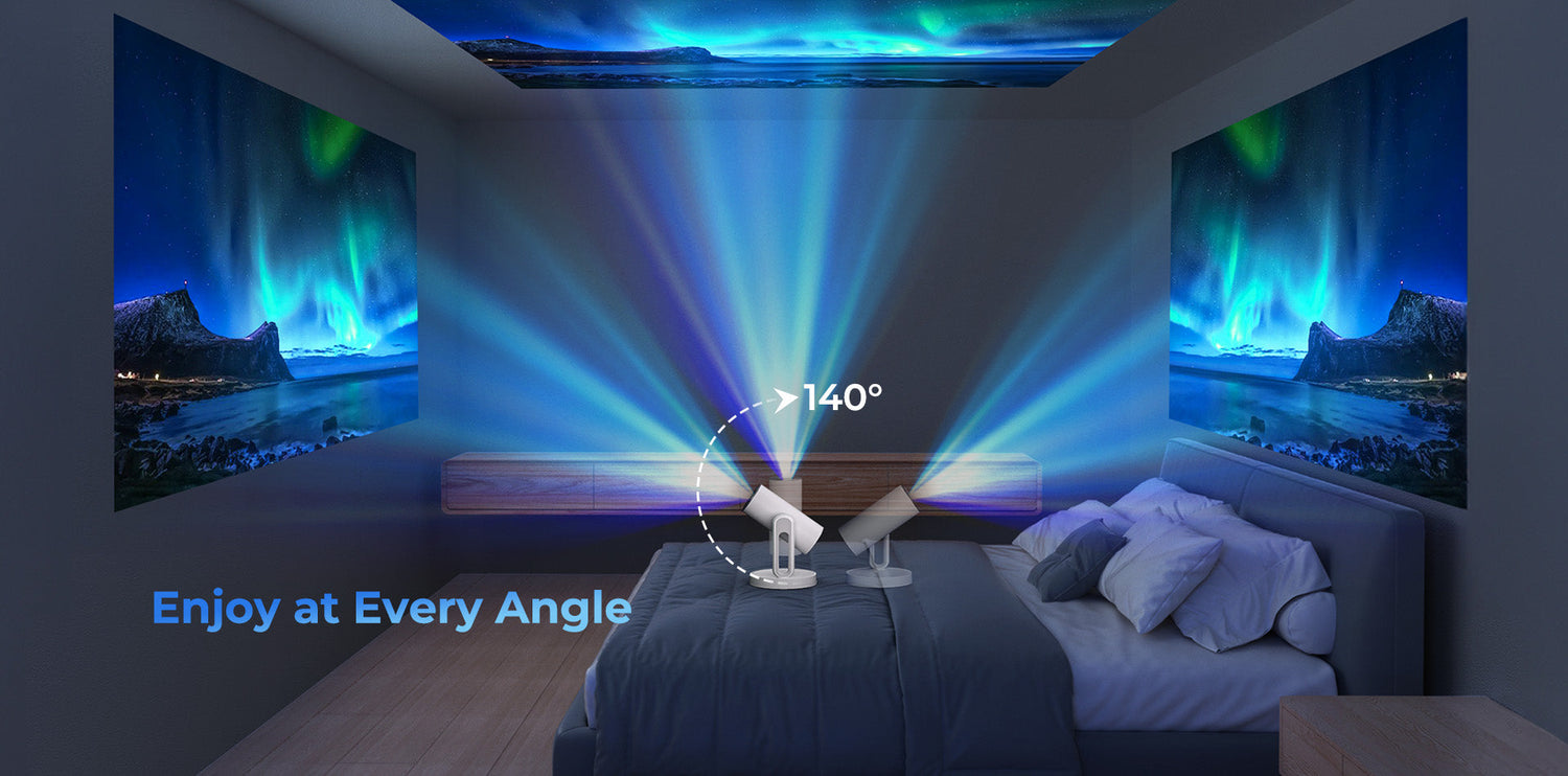 Smart Ceiling Projector: The Ultimate Bedroom Theater Upgrade