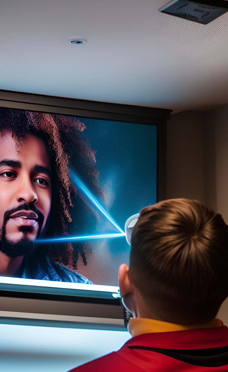 How to use universial remote with ETOE projector