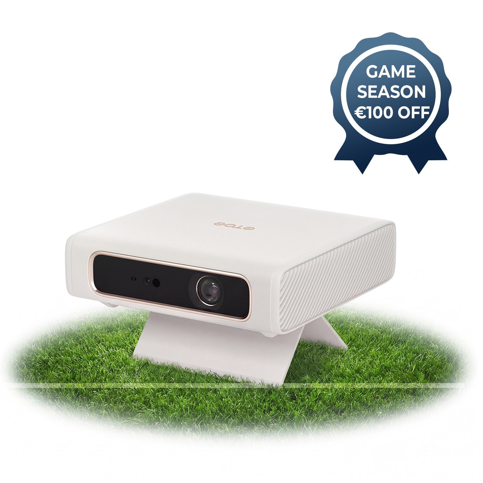 ETOE Dolphin 2丨Google TV Portable RGB Laser Projector with Built-in Battery