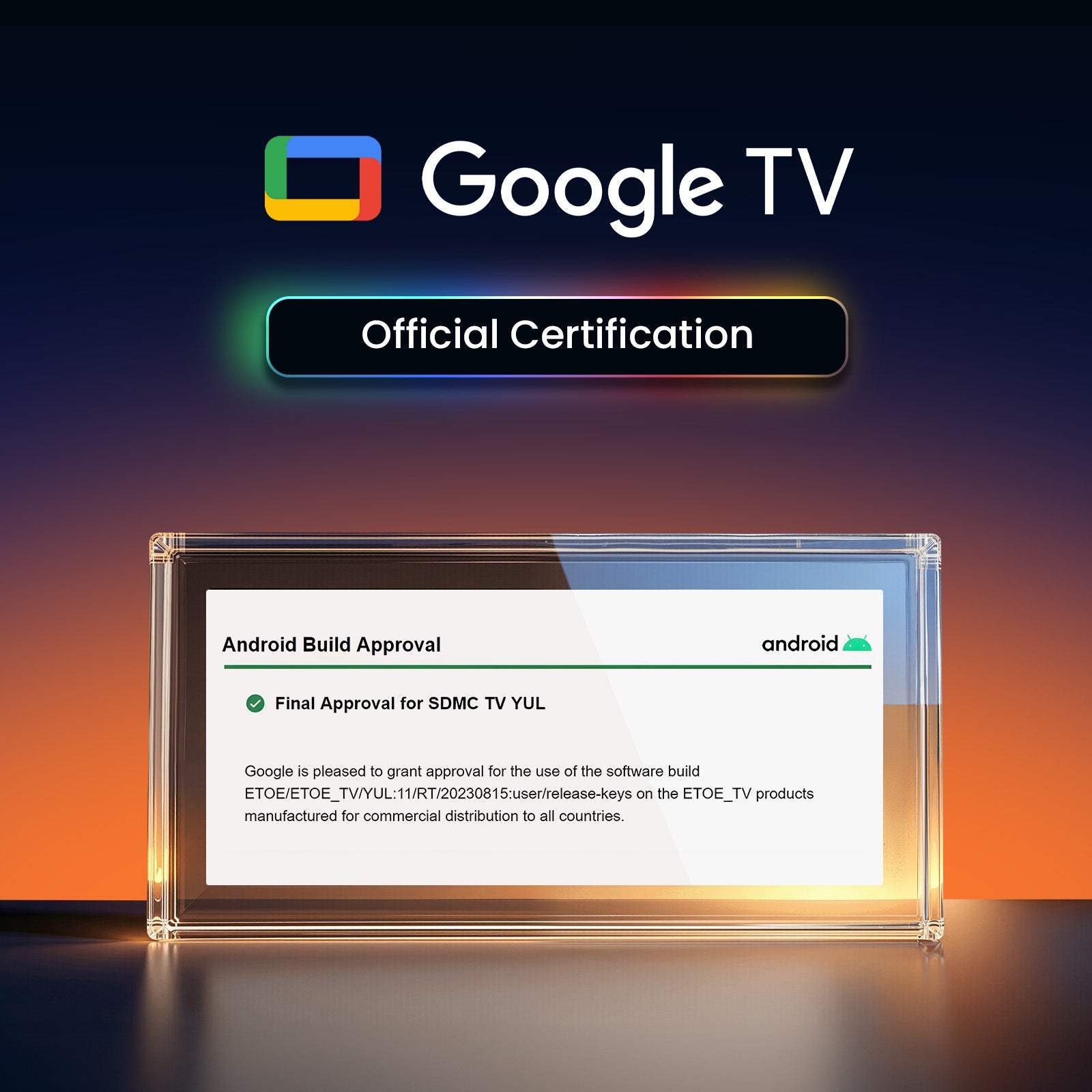 ETOE Seal Pro 2025 | Google TV Heimkino-Projektor mit Netflix