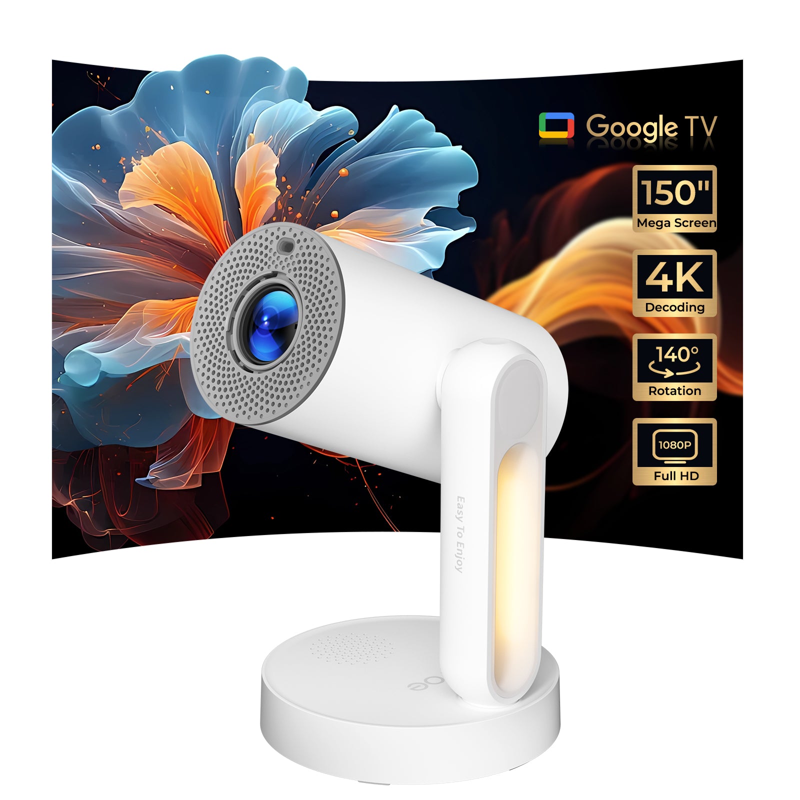 ETOE Starfish Plus Google TV Projector