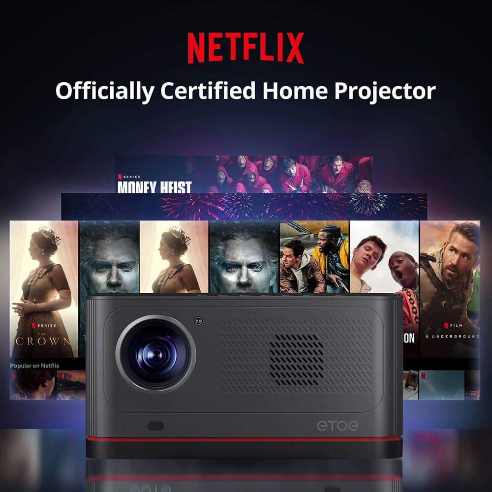 Projektor TV ETOE Whale Pro z systemem Android