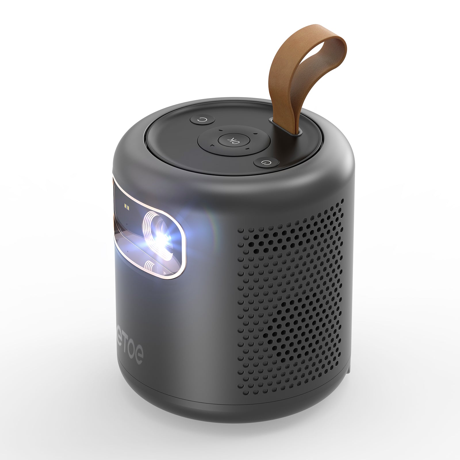 ETOE Dolphin丨Google TV 1080P Portable Projector with Battery