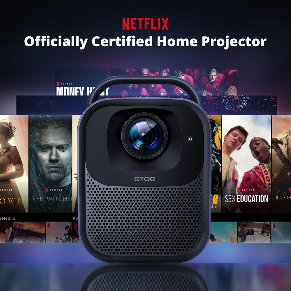 ETOE Seal Pro 2025丨Google TV Home Cinema Projector with Netflix