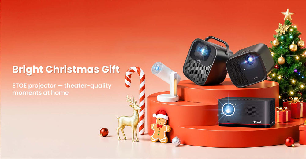 Struggling with Christmas Gifts? ETOE Projectors Are Movie Fans’ Dream