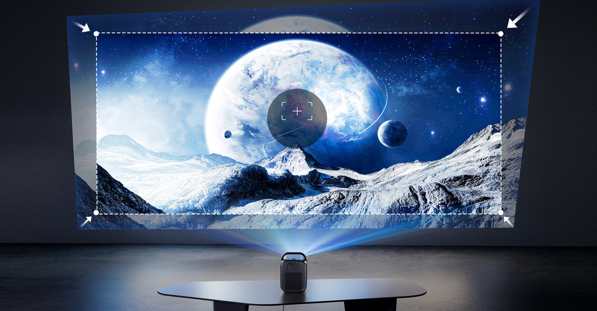 Projector Keystone Correction: Fix a Skewed Screen in 3 Mins