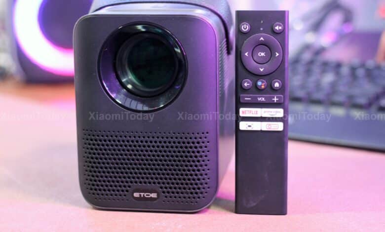 ETOE D2 Pro Android TV Projector Review – A Safe and Convenient Viewing Experience
