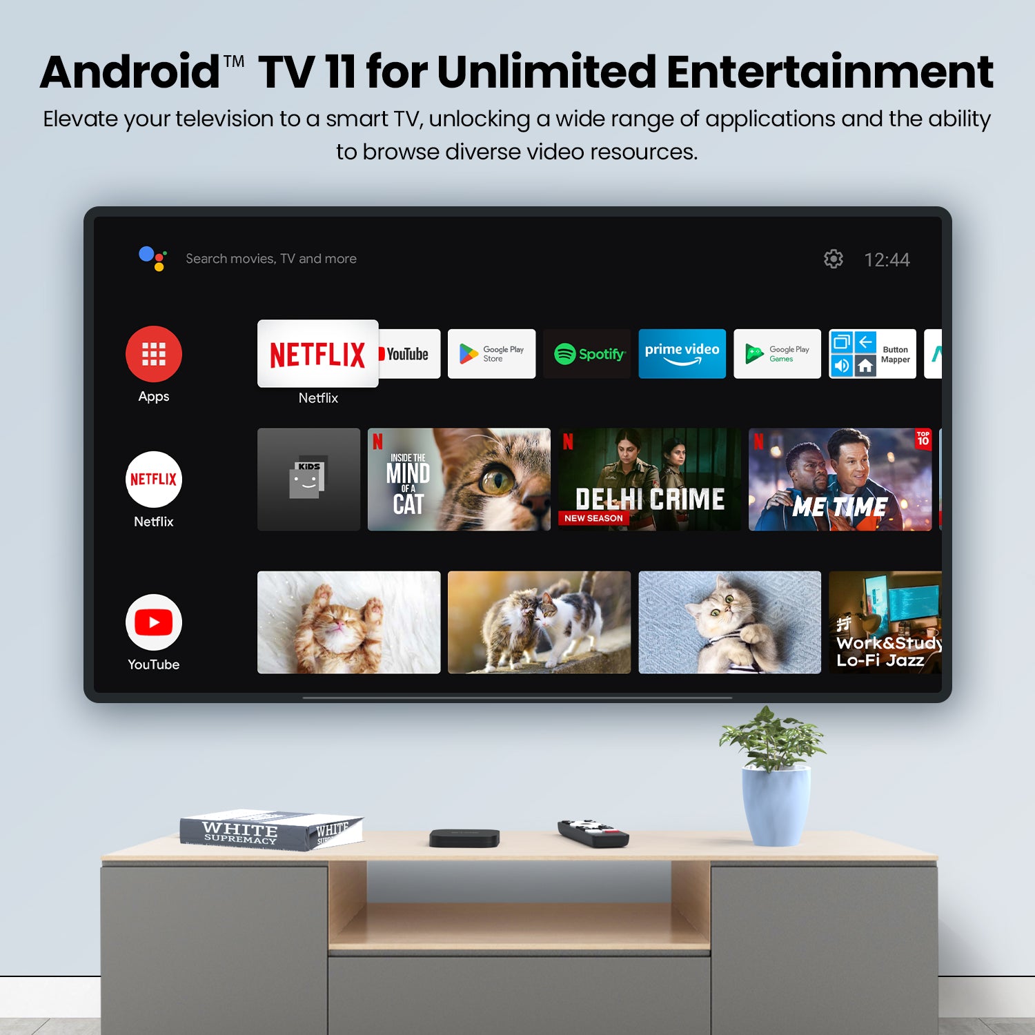 Caja de TV Android 11 ETOE