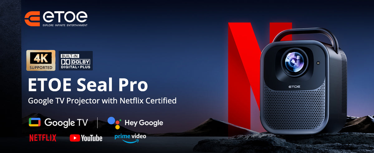 Etoe ETOE Seal Pro Google TV Projector