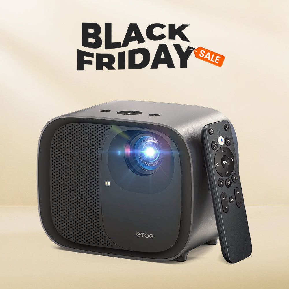 ETOE E3 Pro 2025丨Google TV 1080P Projecteur Intelligent