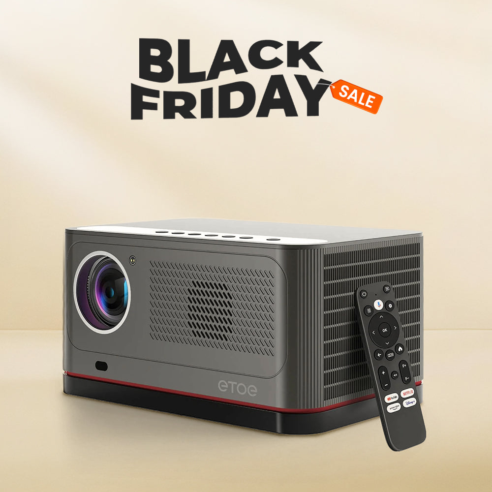 ETOE Whale Pro丨Home Theater Projector with High Brightness