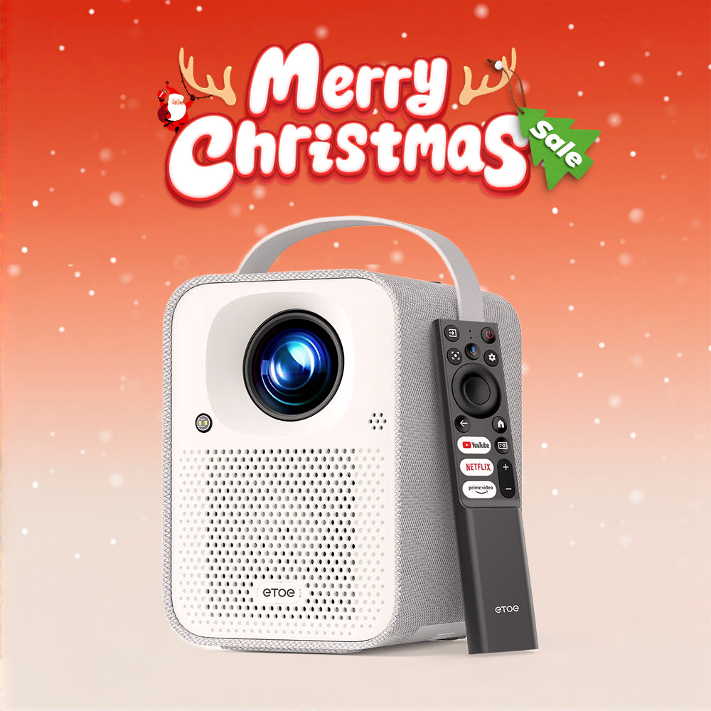 ETOE Seal丨Google TV 1080P Smart Cinema Mini Projector