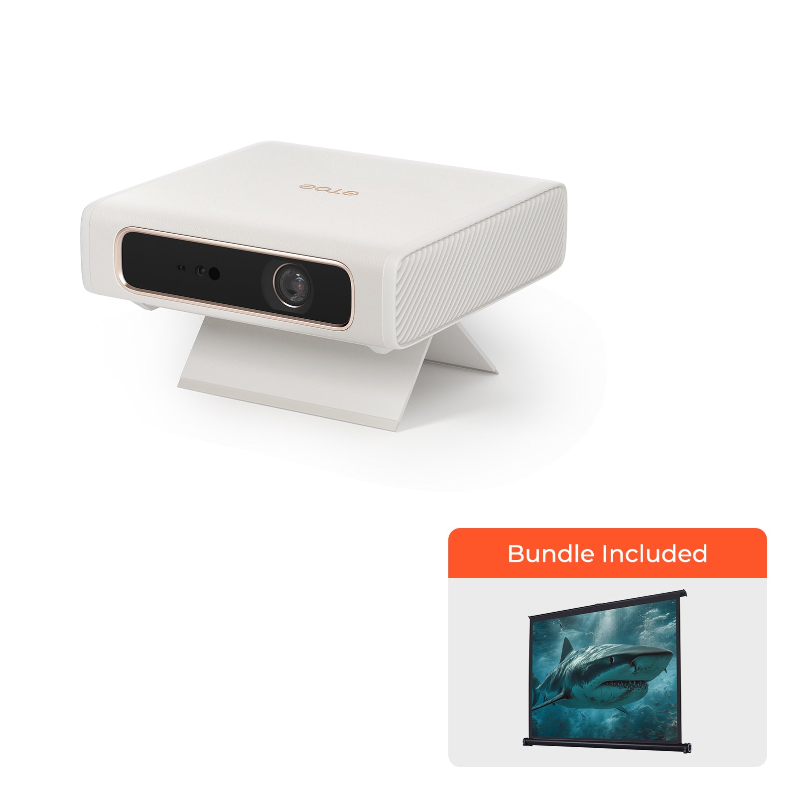 ETOE Dolphin 2丨Google TV RGB Laser Projector with Built-in Battery