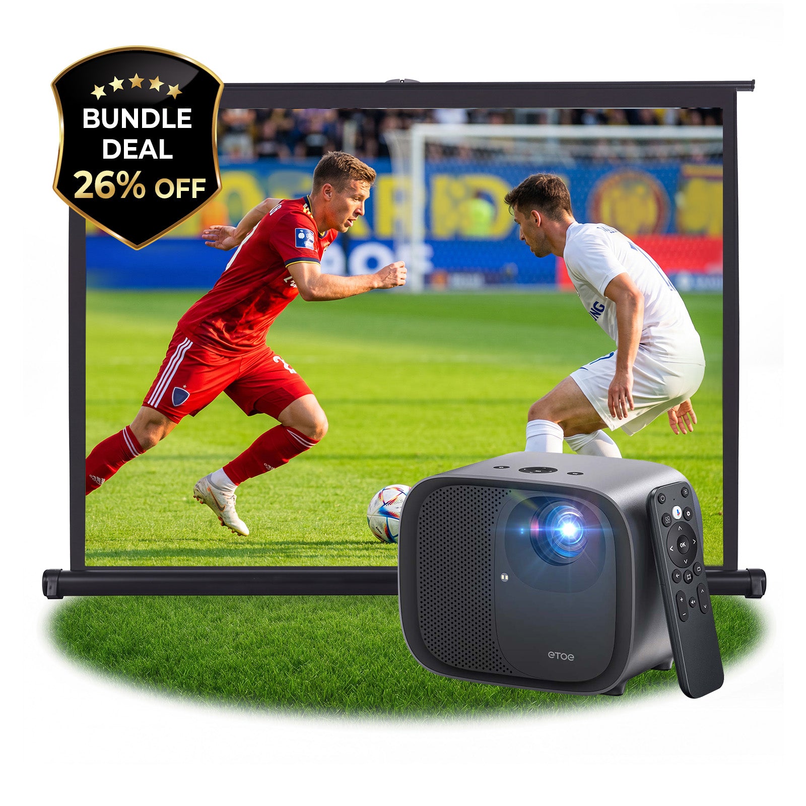 ETOE E3 Pro 2026丨Google TV 1080P Smart Projector
