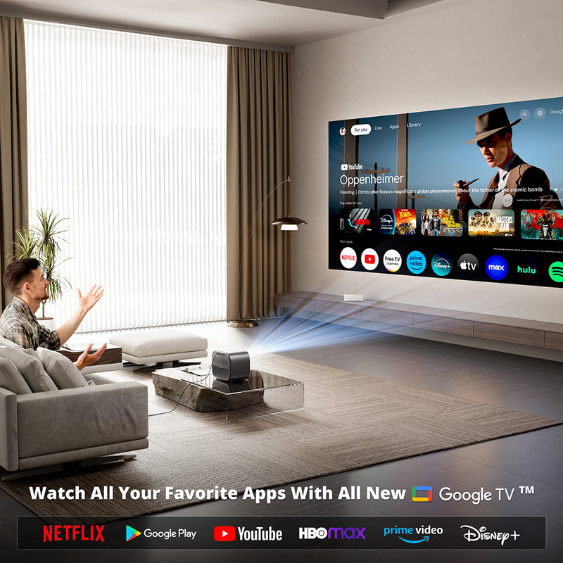 Etoe ETOE E3 Pro 2026丨Google TV 1080P Smart Projector