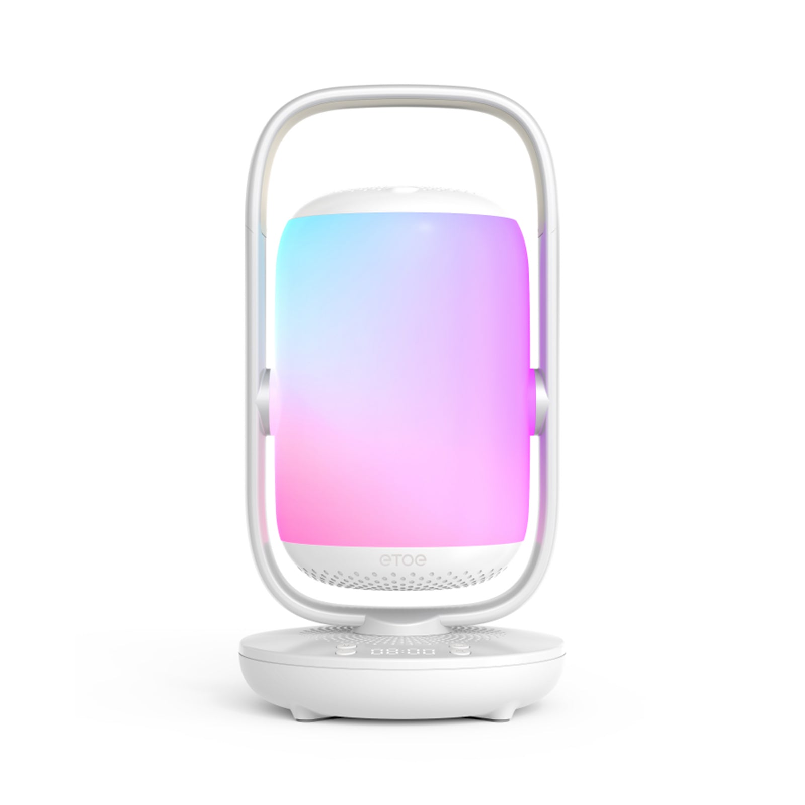 ETOE Starfish 2 Google TV 1080P projector with smart ambient lighting and adjustable tilt design.