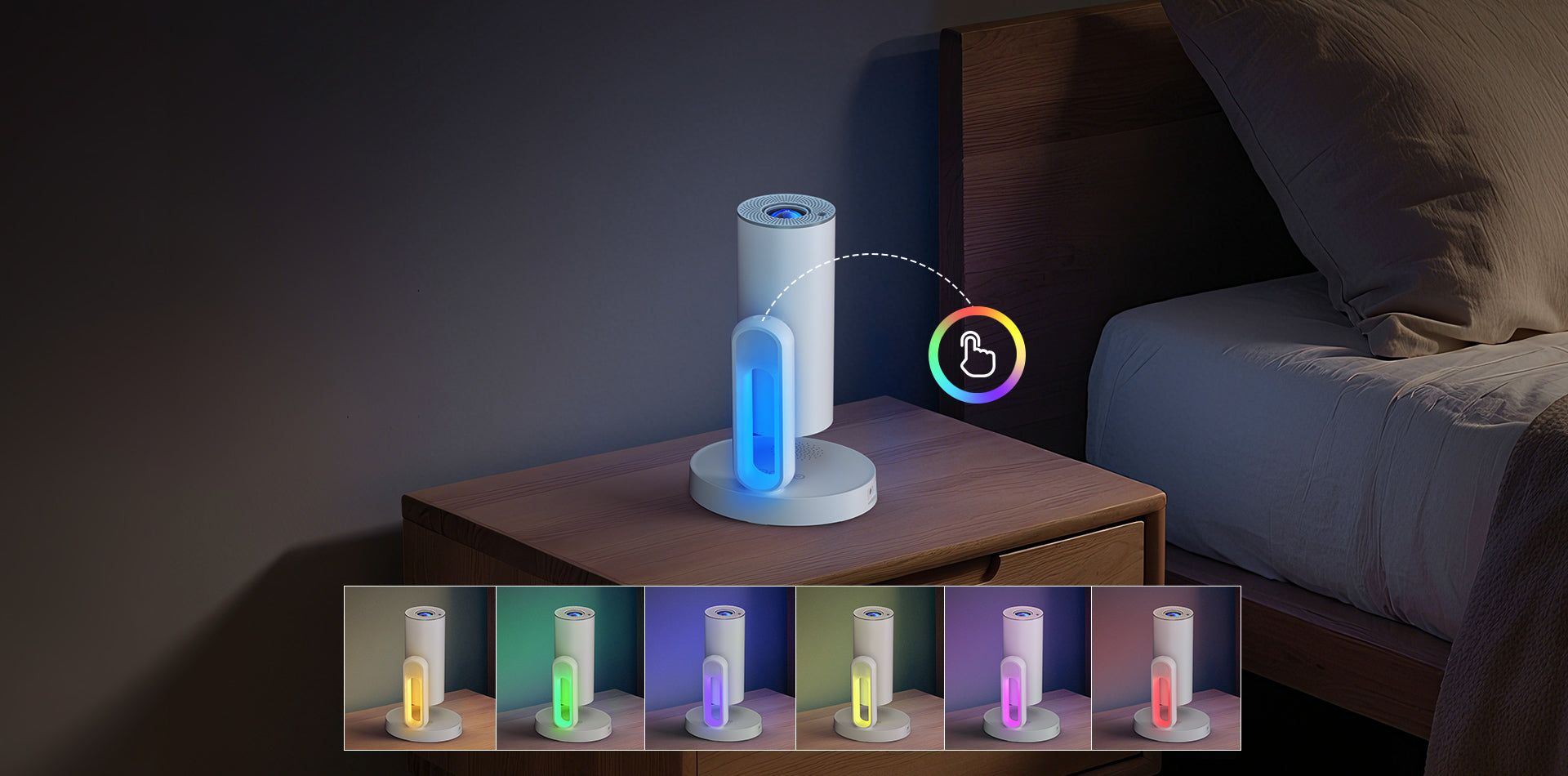 ETOE Starfish Plus丨Google TV 1080P Projector with Bedside Light