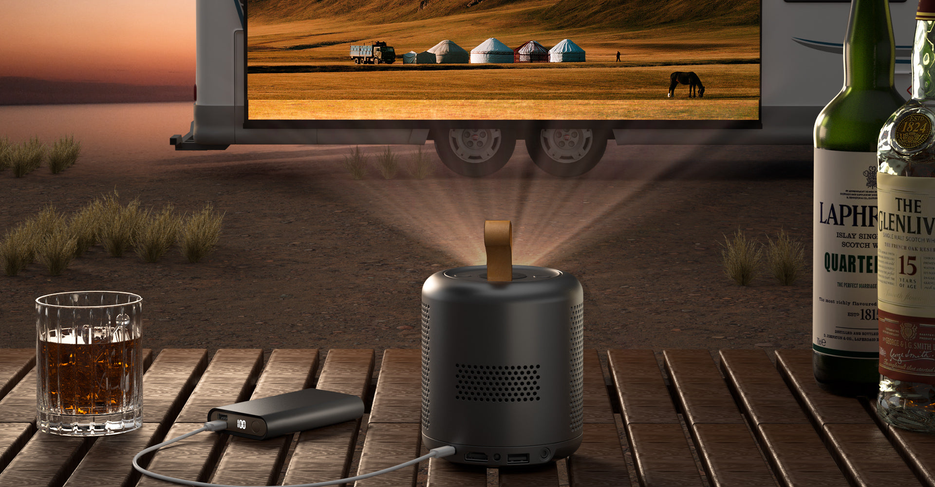 ETOE Dolphin Google TV Projector