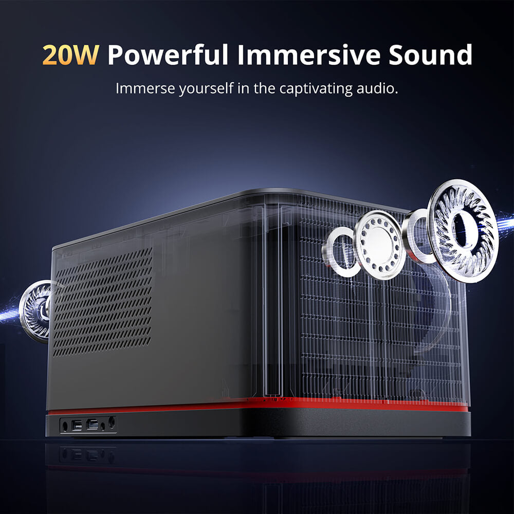 ETOE Whale Pro 2026丨Home Theater Projector met hoge helderheid