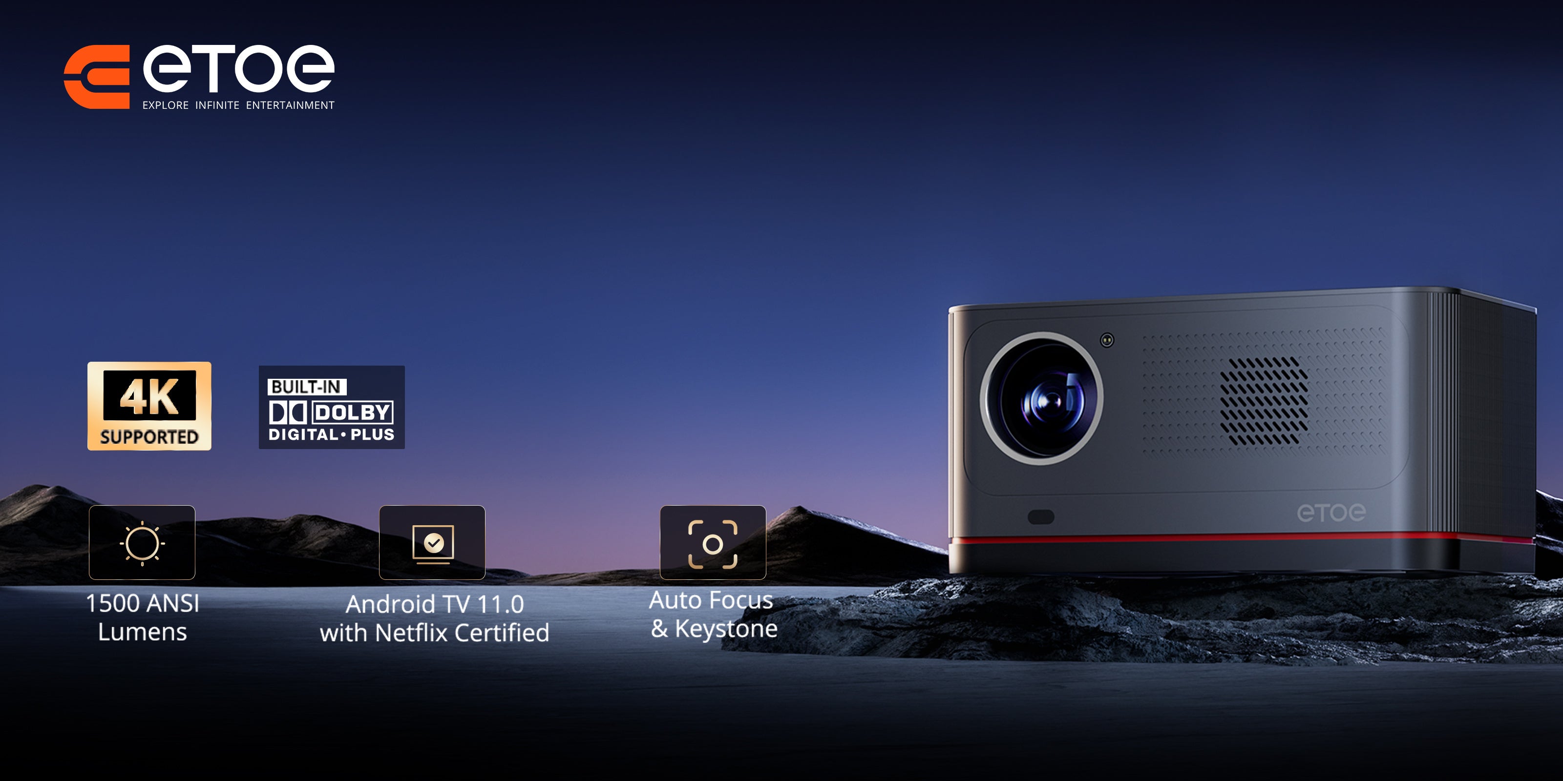 ETOE Projector A1212 本体 ETOE A1212 Projector User Manual
