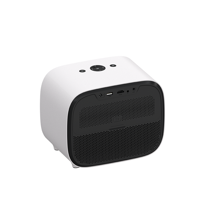  Xiaomi MI Smart Video Projector 2, 1920x1080 Full HD,Android TV  and google assistant built-in, White : Electronics