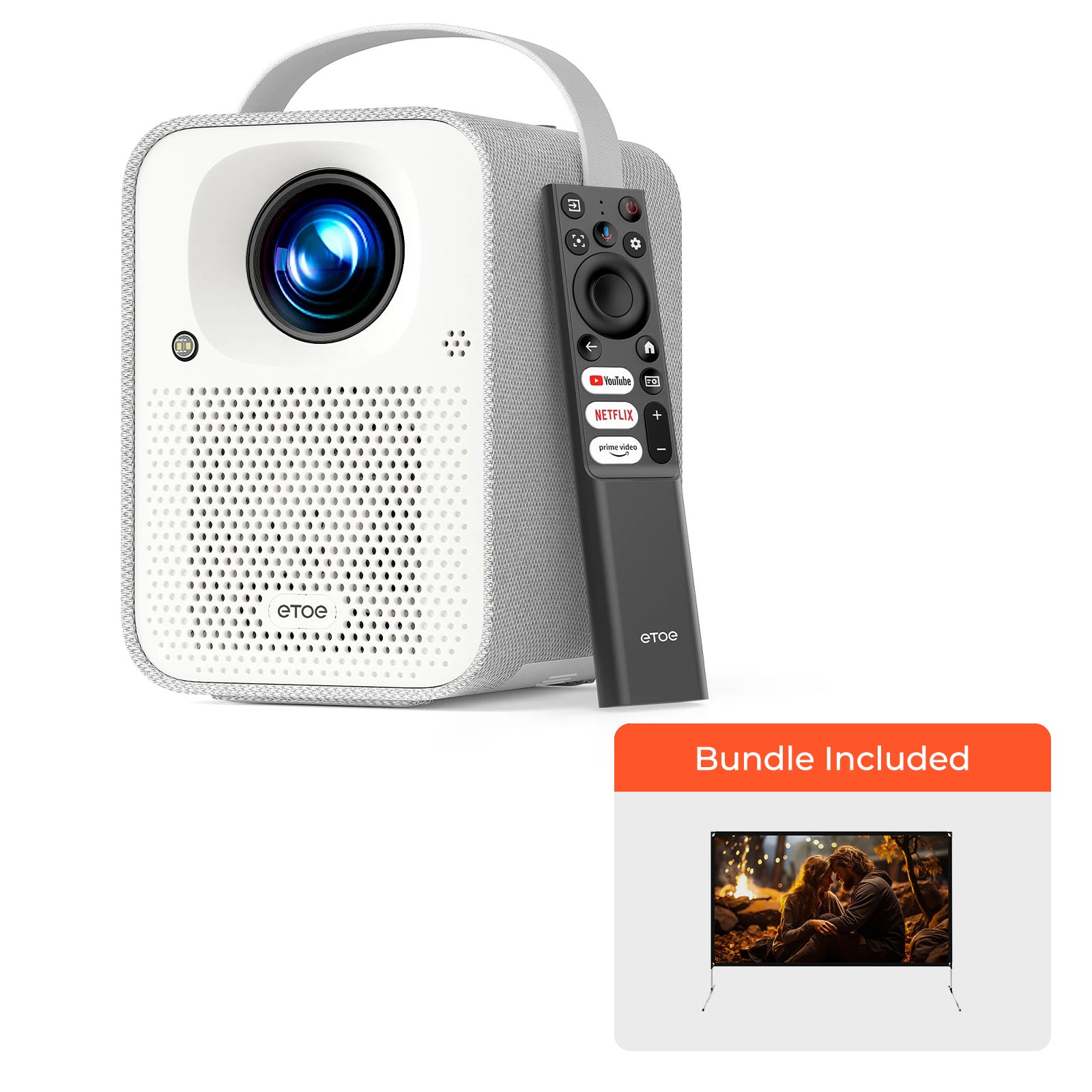 ETOE Seal丨Google TV 1080P Smart Cinema Mini Projector