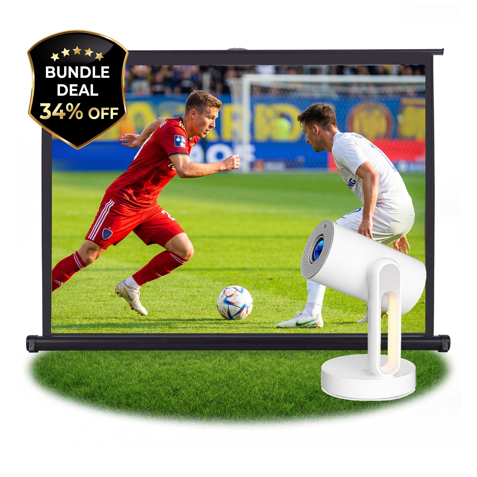 ETOE Starfish Plus丨Google TV 1080P Projector with Bedside Light