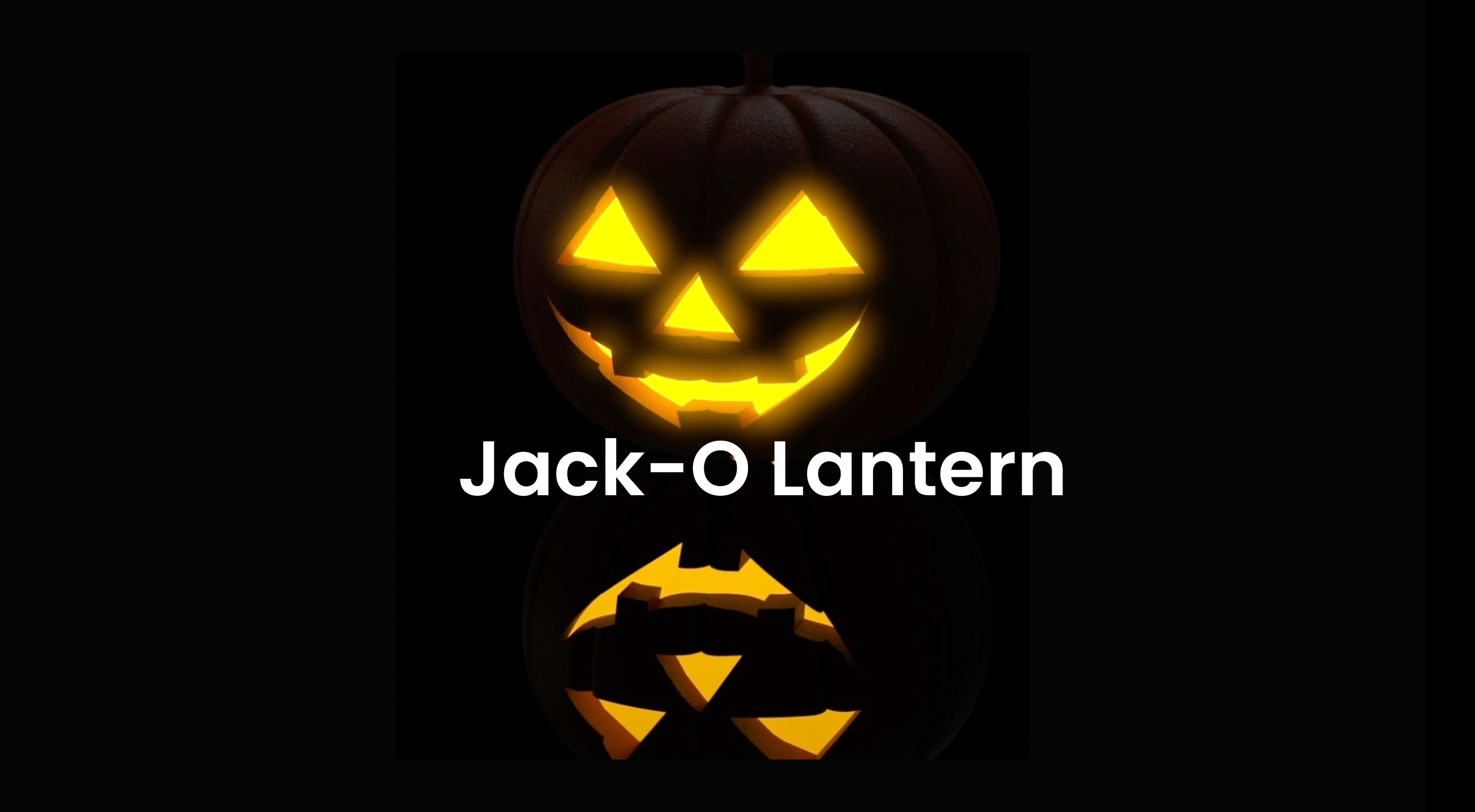 Jack-O Lantern Halloween Digital Decorations for Haunted House